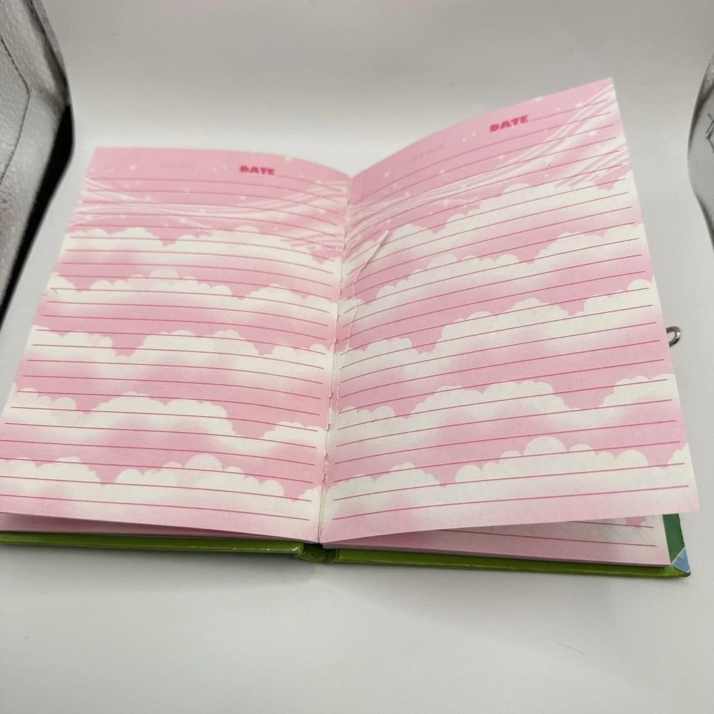 VTG Lisa Frank Cheerleader Bears Diary Journal 90's‎